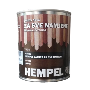 HEMPEL Lazura orah 0,75l