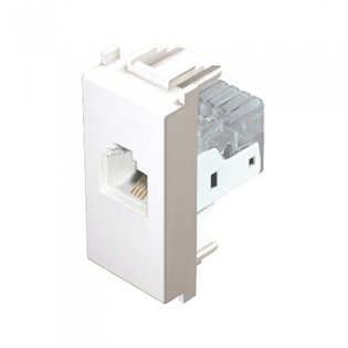 Modularna utičnica telefonska RJ45 Cat 5e TEM